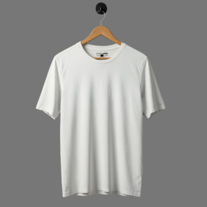 Solid White Regular Fit T-Shirt - 100% Cotton