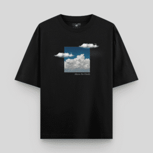 Above the Clouds Graphic Tee - Premium Oversized Cotton T-Shirt